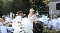 Diner en blanc im Park Hohenrode
