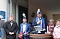 Karnevalsstart in Ellrich vor dem Rathaus. 