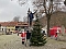 Ilfelder schm&uuml;cken Weihnachtsbaum