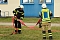 Auf dem Schachtbaugel&auml;nde fand heute eine Gro&szlig;&uuml;bung von Feuerwehr und Rettungskr&auml;ften statt