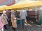 Fr&uuml;hlingsmarkt auf dem Rathausplatz in Nordhausen