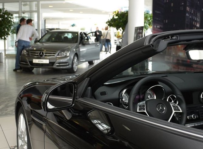 Neue Modelle bei Mercedes (Foto: nnz) Neue Modelle bei Mercedes (Foto: nnz)