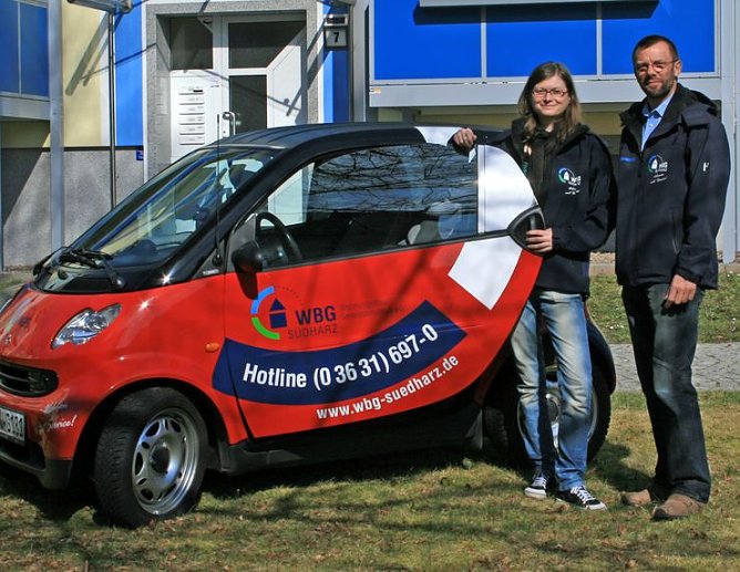 Anette Jahns, Manfred Mock (Foto: WBG)