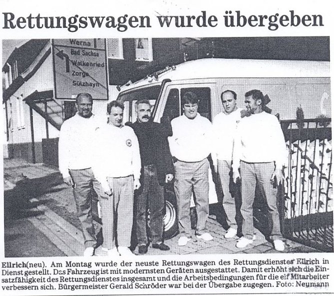 Historisches Dokument (Foto: privat)