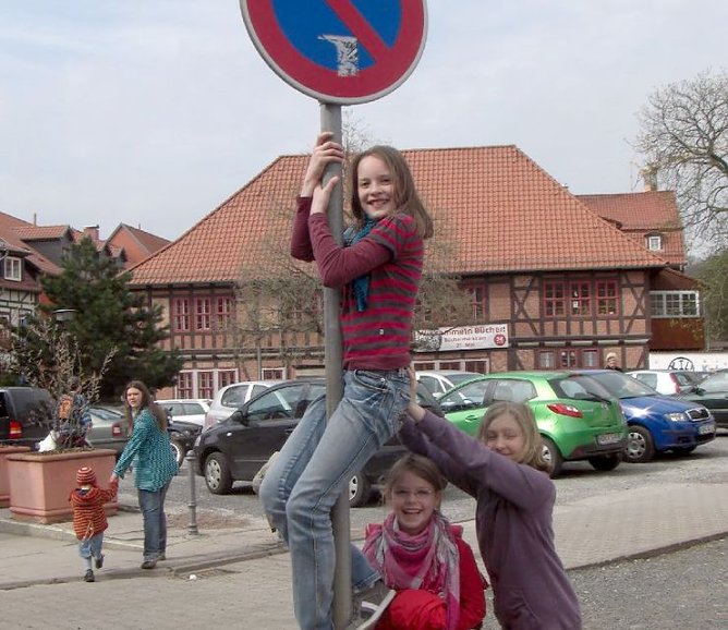Ab durch die Mitte (Foto: F. Tuschy)