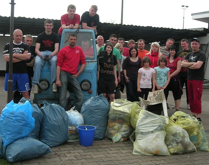Müll aufgelesen (Foto: privat) Müll aufgelesen (Foto: privat)