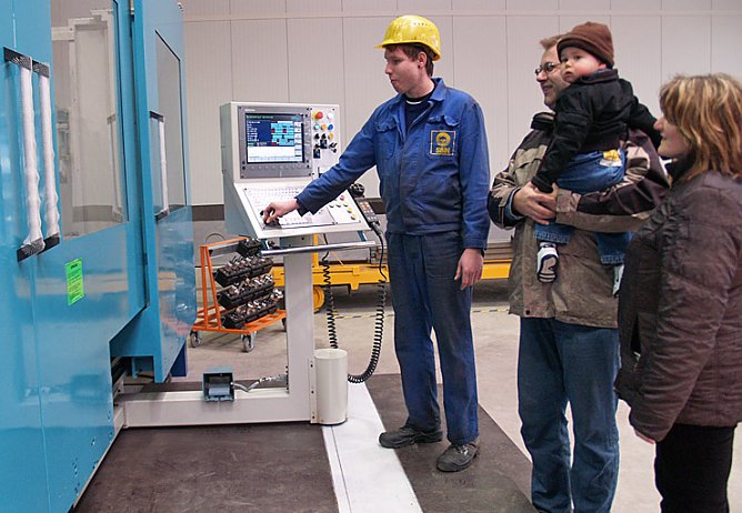 Moderne Maschinen (Foto: SBN)