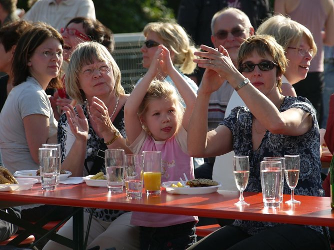 Alt und Jung hatten ihren Spaß (Foto: Angelo Glashagel) Alt und Jung hatten ihren Spaß (Foto: Angelo Glashagel)