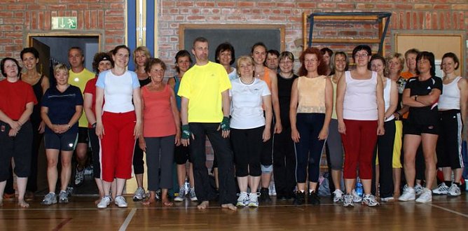 Sportlicher Besuch (Foto: S. Schröter) Sportlicher Besuch (Foto: S. Schröter)