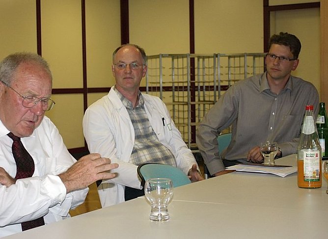 Führungstrio (Foto: W. Dornemann) Führungstrio (Foto: W. Dornemann)