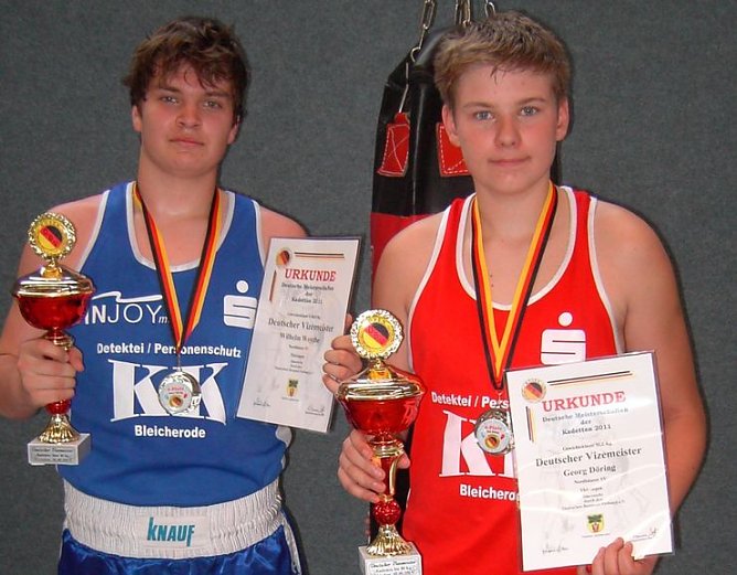 Zwei Vizemeister (Foto: privat) Zwei Vizemeister (Foto: privat)
