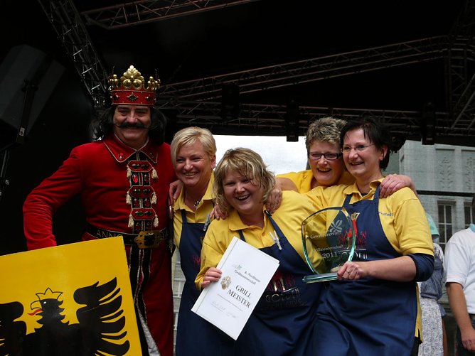 Die gl&uuml;cklichen Gewinner (Foto: Angelo Glashagel)