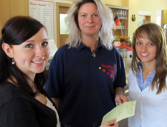 Kunden befragt (Foto: privat)