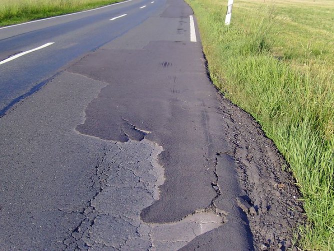 Keine Chance für Radler (Foto: privat) Keine Chance für Radler (Foto: privat)