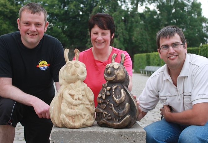 Neue Treppenk&auml;fer (Foto: I. Gast)