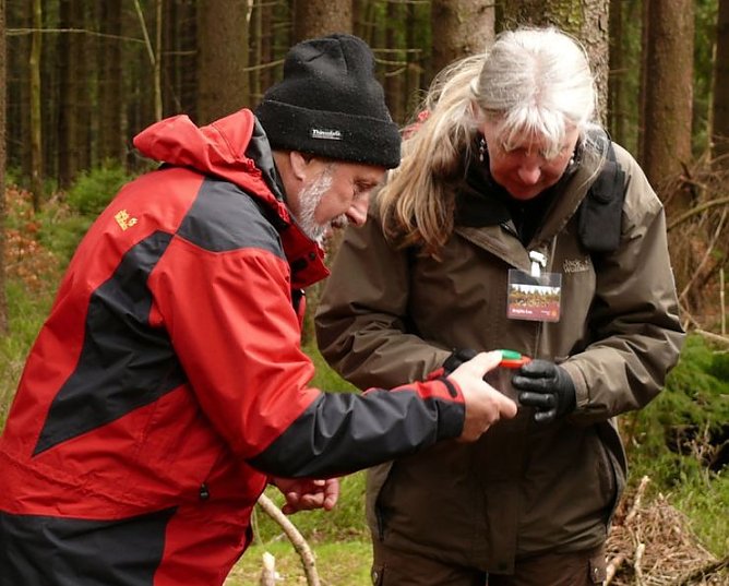 Waldf&uuml;hrer im Einsatz (Foto: privat)
