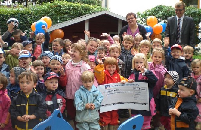 Freude bei den Kleinsten (Foto: privat) Freude bei den Kleinsten (Foto: privat)