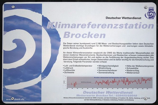 Referenzstation am Brocken (Foto: privat)