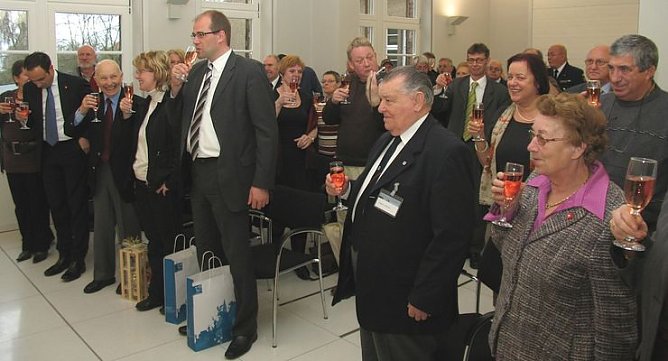 Im Rathaus empfangen (Foto: Bergmann)