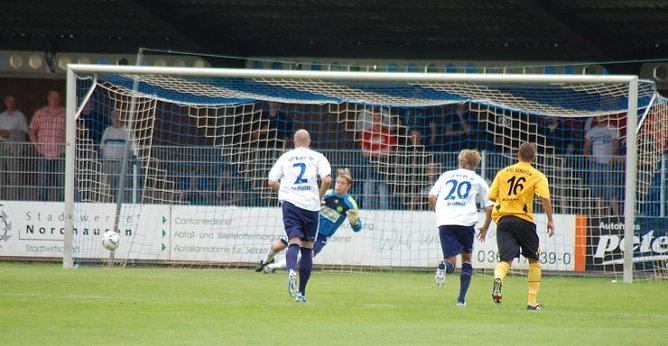 0:1 f&uuml;r M&uuml;hlhausen (Foto: Olaf Dobrzykowsky)