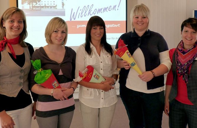 Ausbildung in der Agentur (Foto: privat)