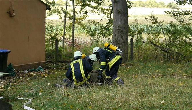 Übung in Haferungen (Foto: privat) Übung in Haferungen (Foto: privat)