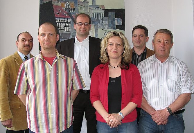 Zu Besuch im Rathaus (Foto: psv) Zu Besuch im Rathaus (Foto: psv)