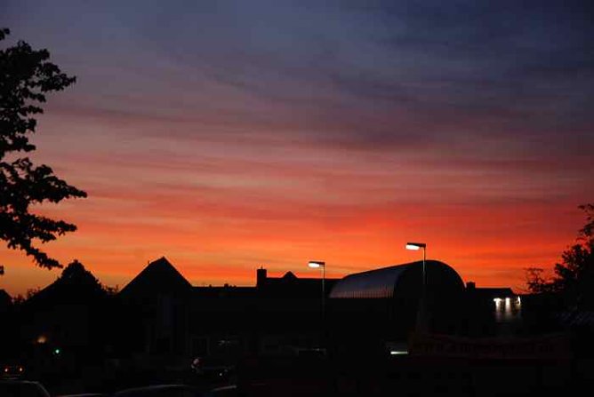 Der Himmel &uuml;ber Nordhausen (Foto: nnz-City Scout Sven G&auml;mkow)