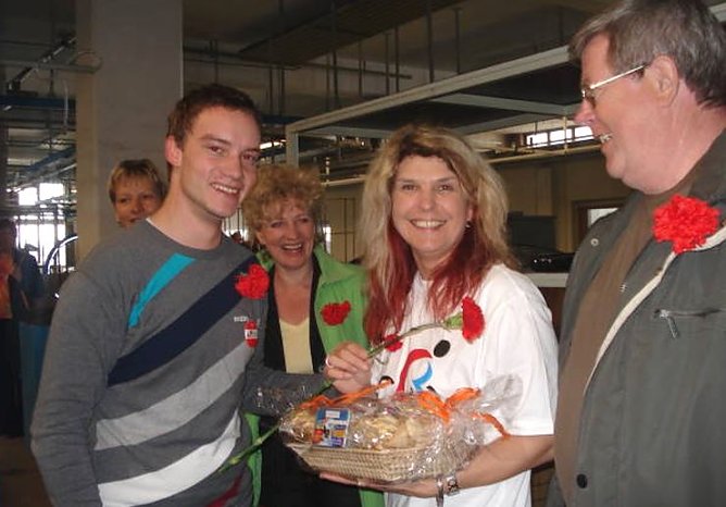 Besuch bei Strike Bike GmbH (Foto: LINKE) Besuch bei Strike Bike GmbH (Foto: LINKE)