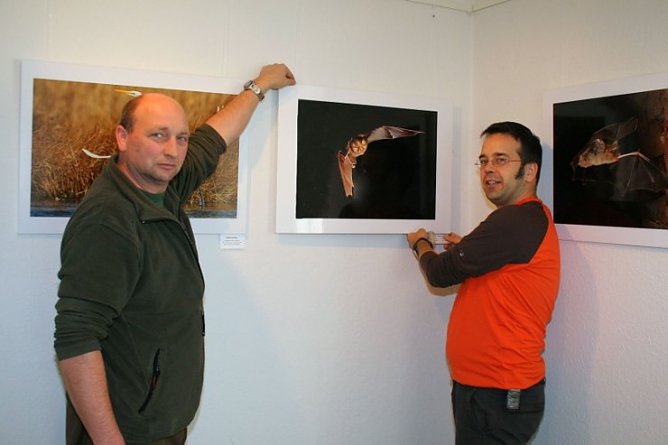 Ausstellung wird vorbereitet (Foto: privat)