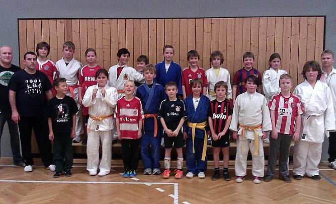 Gemeinsames Training (Foto: privat)