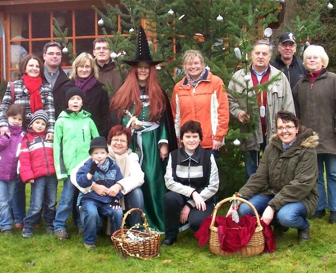 Weihnachtsbaum gesetzt (Foto: privat)
