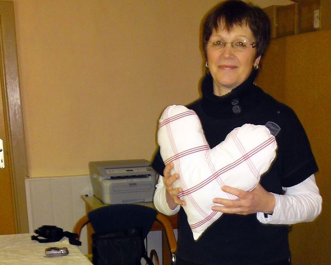 Herzen gegen Schmerzen (Foto: privat)