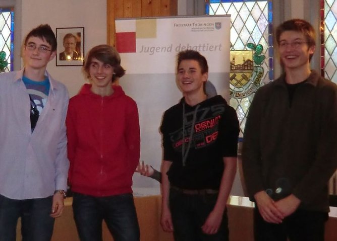 Erfolgreich debattiert (Foto: privat) Erfolgreich debattiert (Foto: privat)