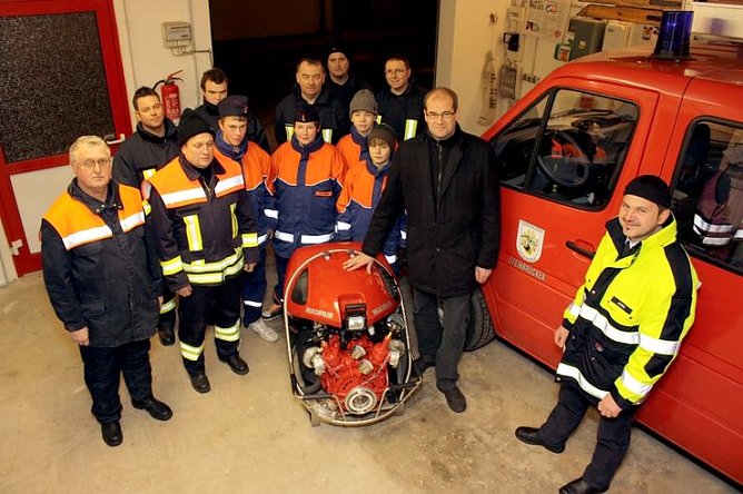 &Uuml;bergeben (Foto: privat)