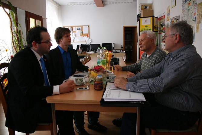 Zu Gast beim KSB-Vorstand (Foto: privat)