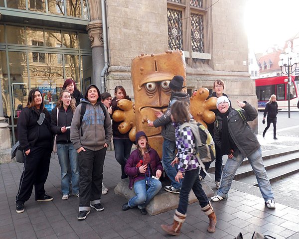 Ausstellung wird vorbereitet (Foto: privat)