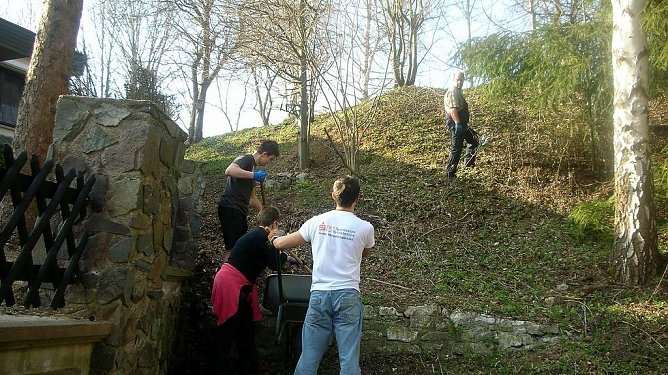 Arbeitseinsatz (Foto: Julia Nikoleizig)