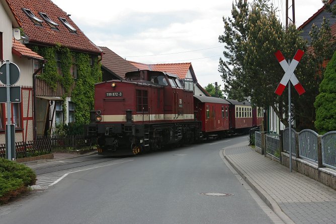 In der Kirchgasse von Wernigerode (Foto: HSB)