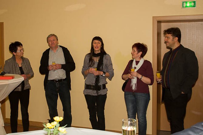 &Uuml;bergeben (Foto: A. Levi)