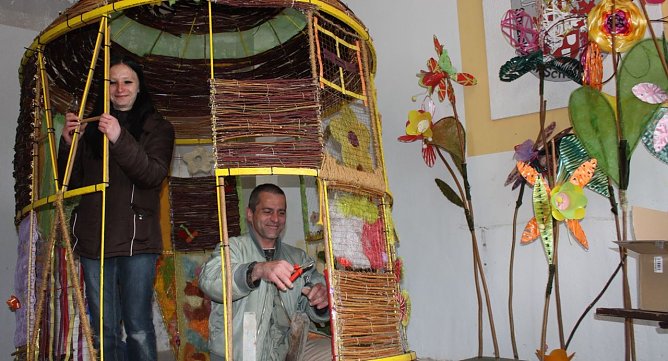 Ostervorbereitungen (Foto: I. Bergmann)