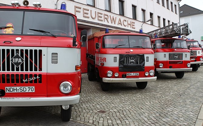 Oldtimer aufgestellt (Foto: nnz) Oldtimer aufgestellt (Foto: nnz)
