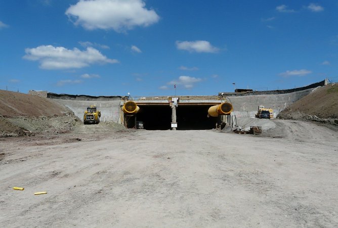 Ankerpr&uuml;fung am Schulbergtunnel (Hessen) (Foto: IMF)