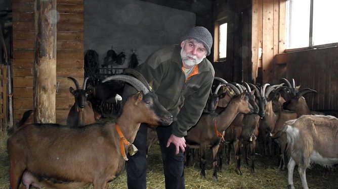 Erwarten am Sonntag Besuch: Kai Liebig und seine Tiere (Foto: Kurt Frank)