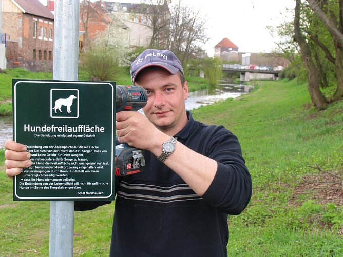 Jetzt Hundefreilauffl&auml;che (Foto: P. Grabe)