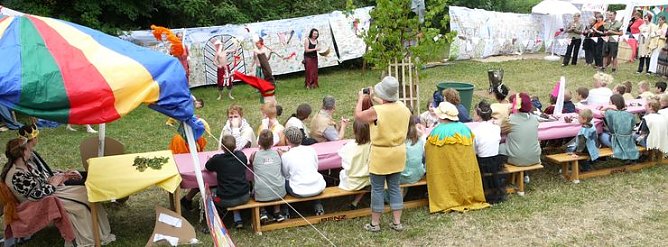 Mittelalterfest am S&uuml;dharz-Krankenhaus (Foto: nnz)