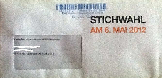 Der Brief (Foto: privat) Der Brief (Foto: privat)