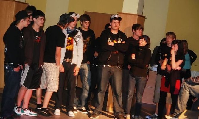 Rollin Roland Dayz im Jugendclubhaus (Foto: Claudia Jatsch) Rollin Roland Dayz im Jugendclubhaus (Foto: Claudia Jatsch)