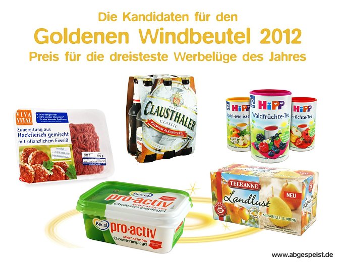 Dir f&uuml;nf Kandidaten (Foto: foodwatch)