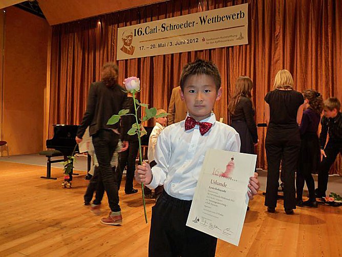 Beim Preistr&auml;gerkonzert dabei (Foto: Karl-Heinz Herrmann)